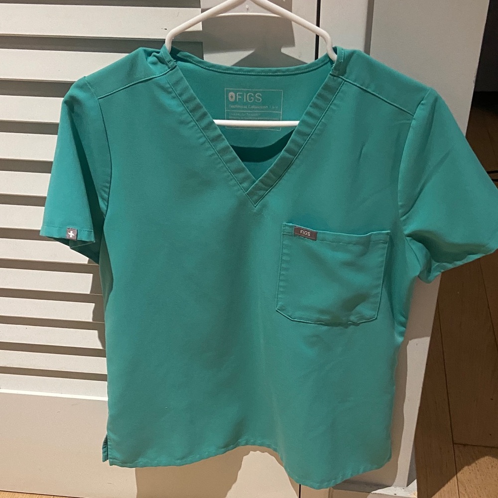 Figs Women's Top in Surgical Green